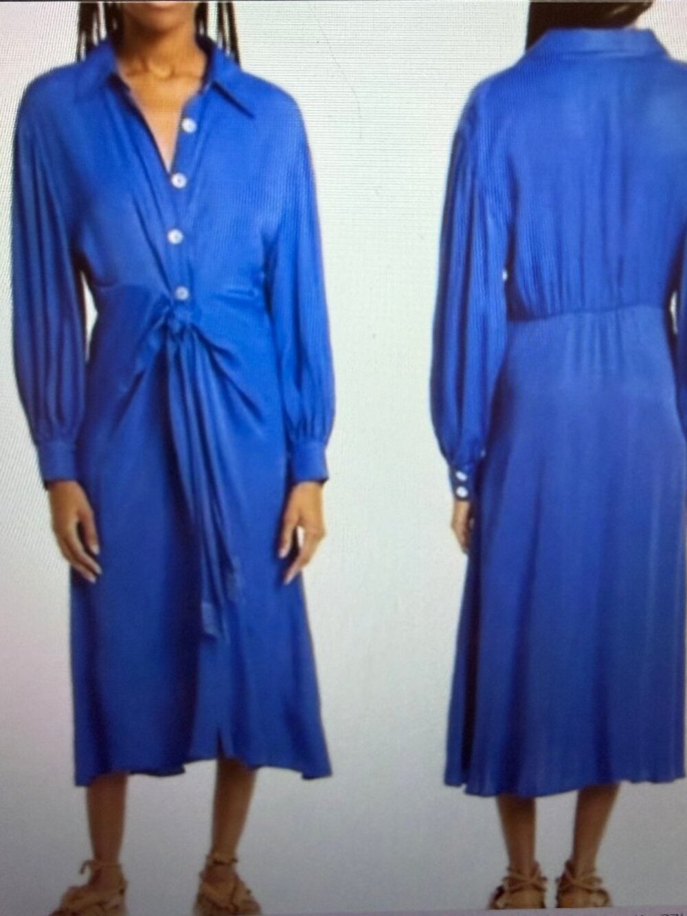 Farm Rio midi dress perfect transition dress for autumn!! - Picture 3 of 3